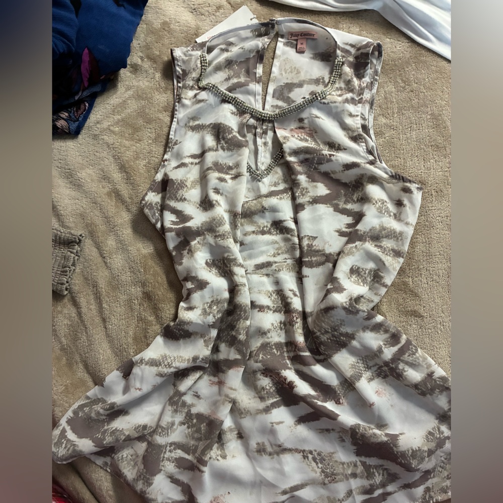 Juicy Couture Elegant Sheer Blouse